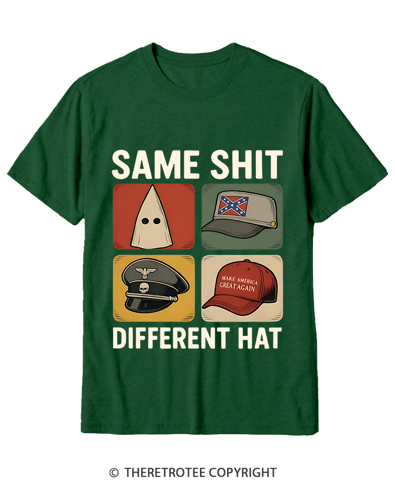 TheRetroTee Same Shit Different Cotton T-Shirt