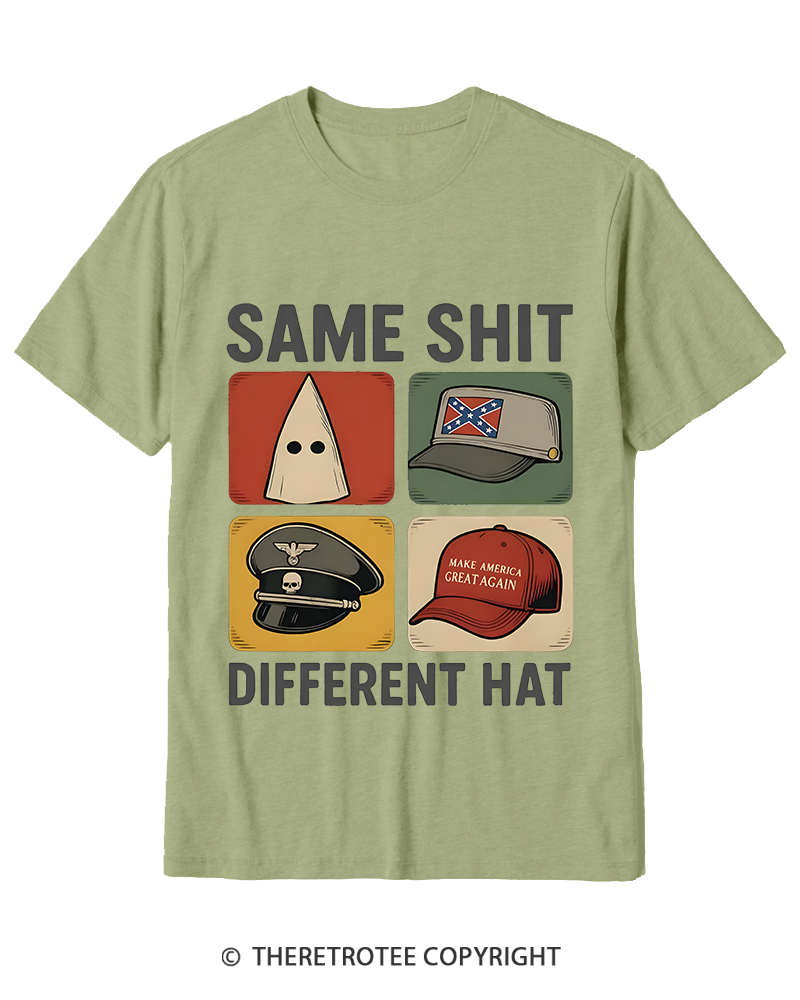 TheRetroTee Same Shit Different Cotton T-Shirt