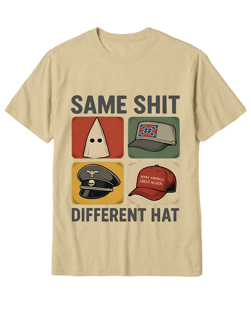 TheRetroTee Same Shit Different Cotton T-Shirt