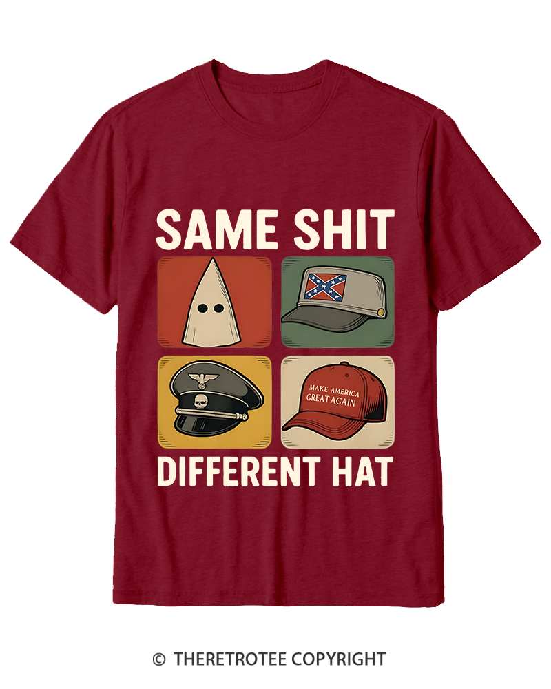 TheRetroTee Same Shit Different Cotton T-Shirt
