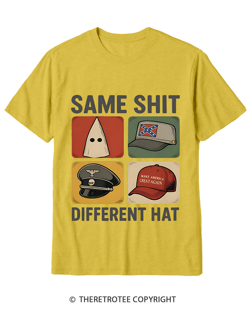 TheRetroTee Same Shit Different Cotton T-Shirt