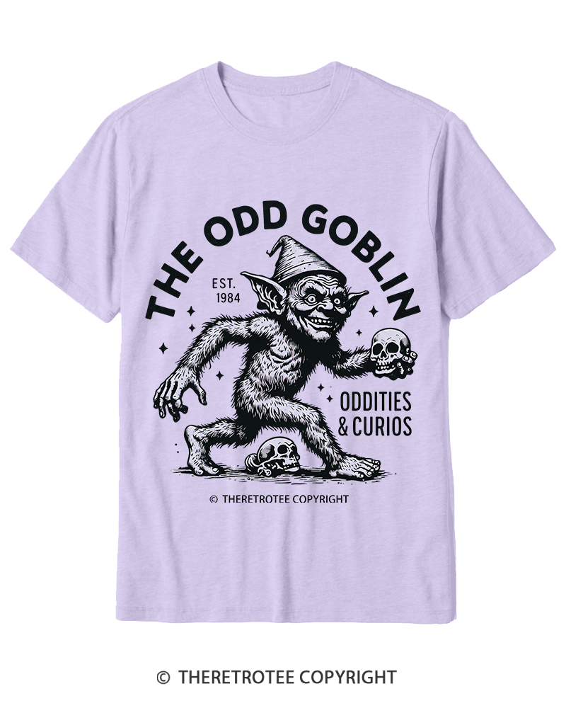 TheRetroTee The Odd Goblin Oddities and Curio Cotton T-Shirt