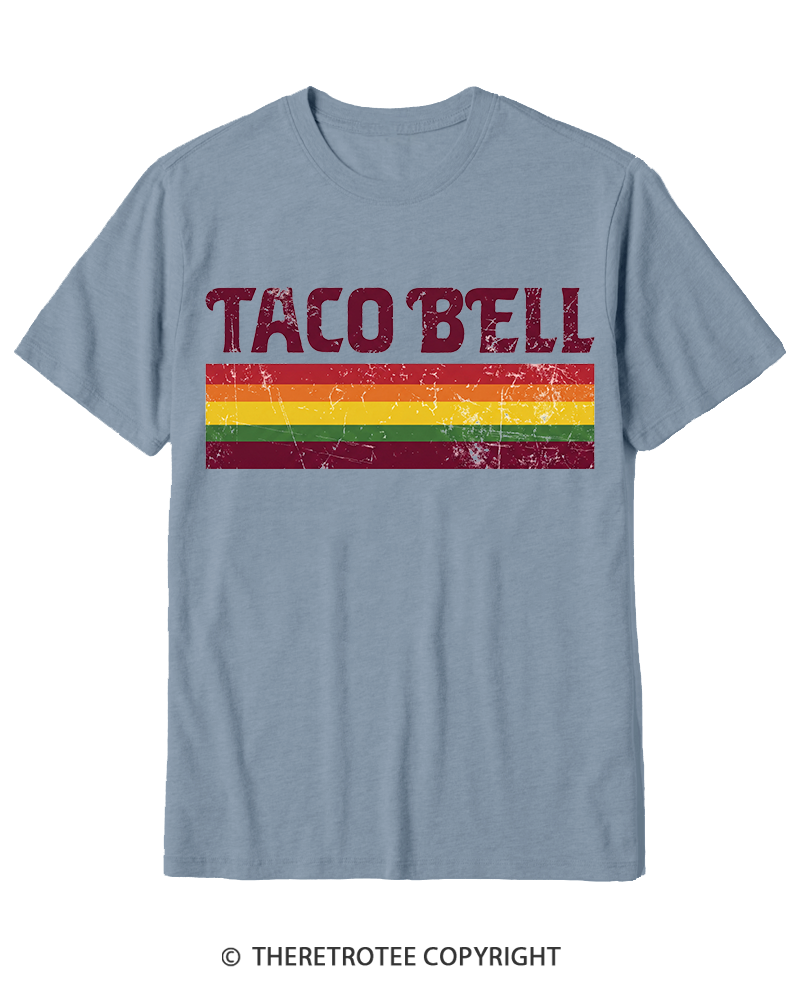 TheRetroTee Vintage Taco Paper Cotton T-Shirt