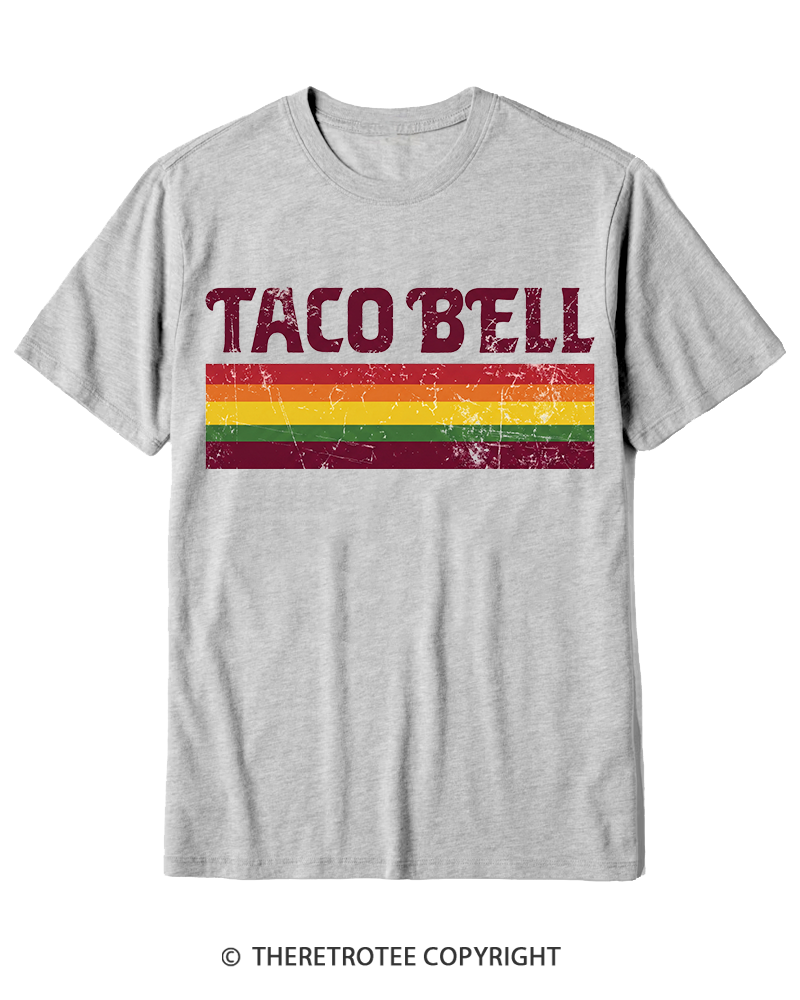 TheRetroTee Vintage Taco Paper Cotton T-Shirt