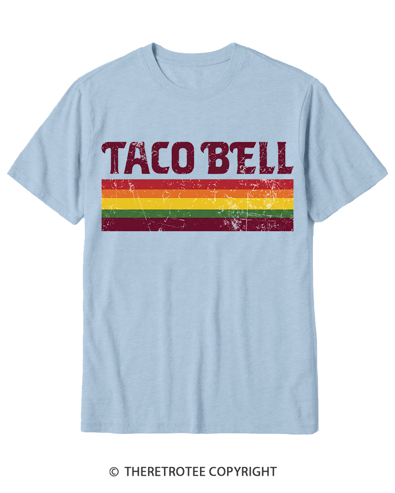 TheRetroTee Vintage Taco Paper Cotton T-Shirt