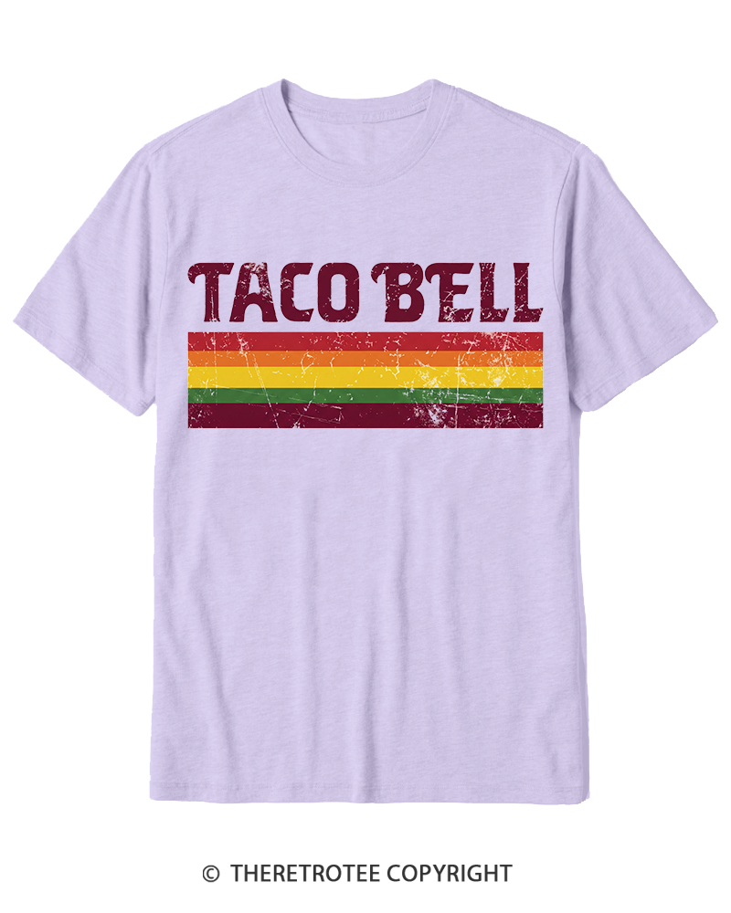 TheRetroTee Vintage Taco Paper Cotton T-Shirt