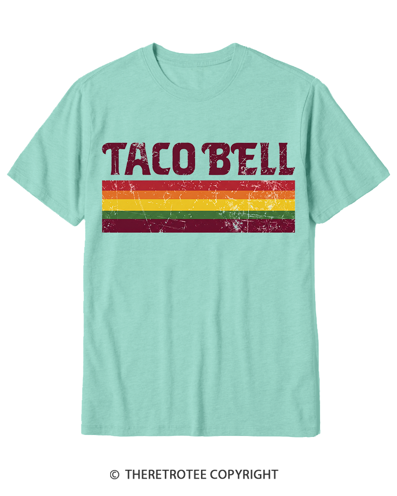 TheRetroTee Vintage Taco Paper Cotton T-Shirt