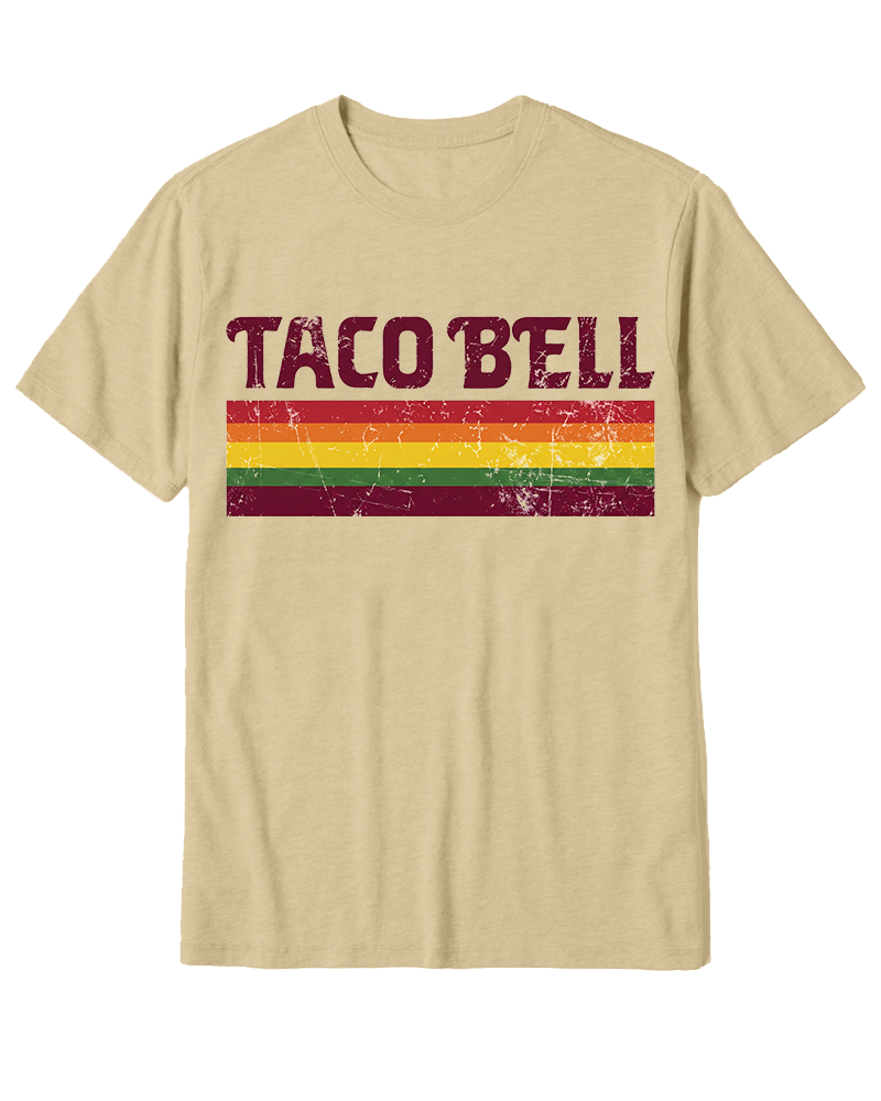 TheRetroTee Vintage Taco Paper Cotton T-Shirt