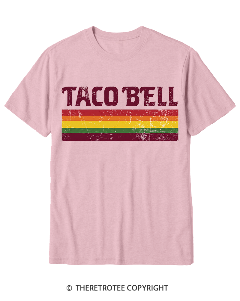 TheRetroTee Vintage Taco Paper Cotton T-Shirt