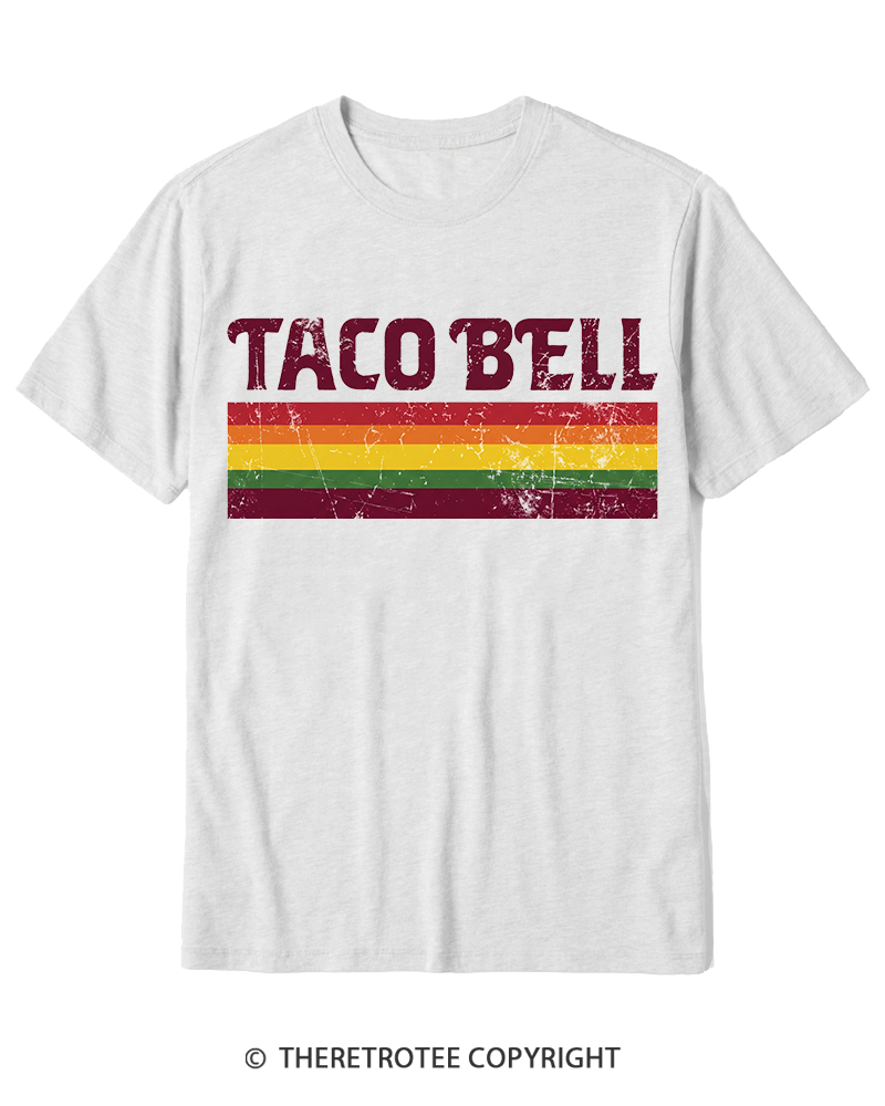 TheRetroTee Vintage Taco Paper Cotton T-Shirt