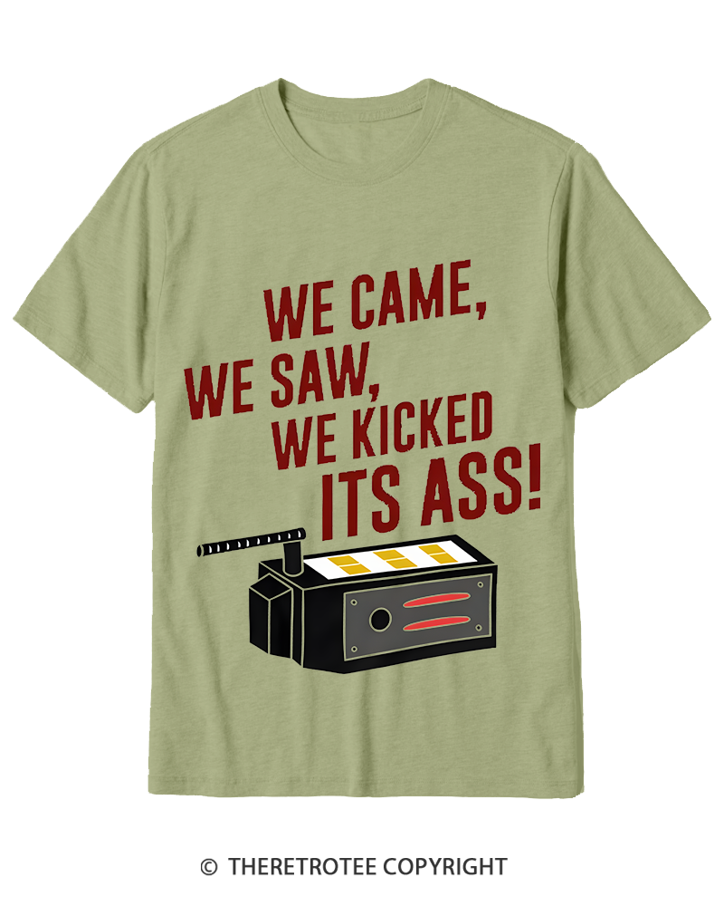 TheRetroTee We Came 1980s Cotton T-Shirt