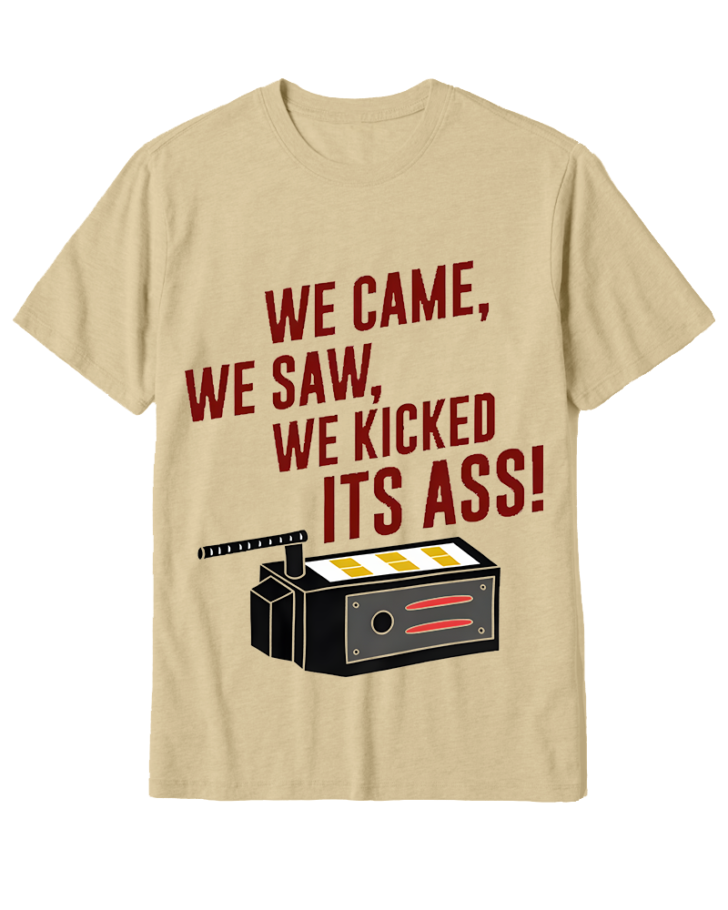 TheRetroTee We Came 1980s Cotton T-Shirt