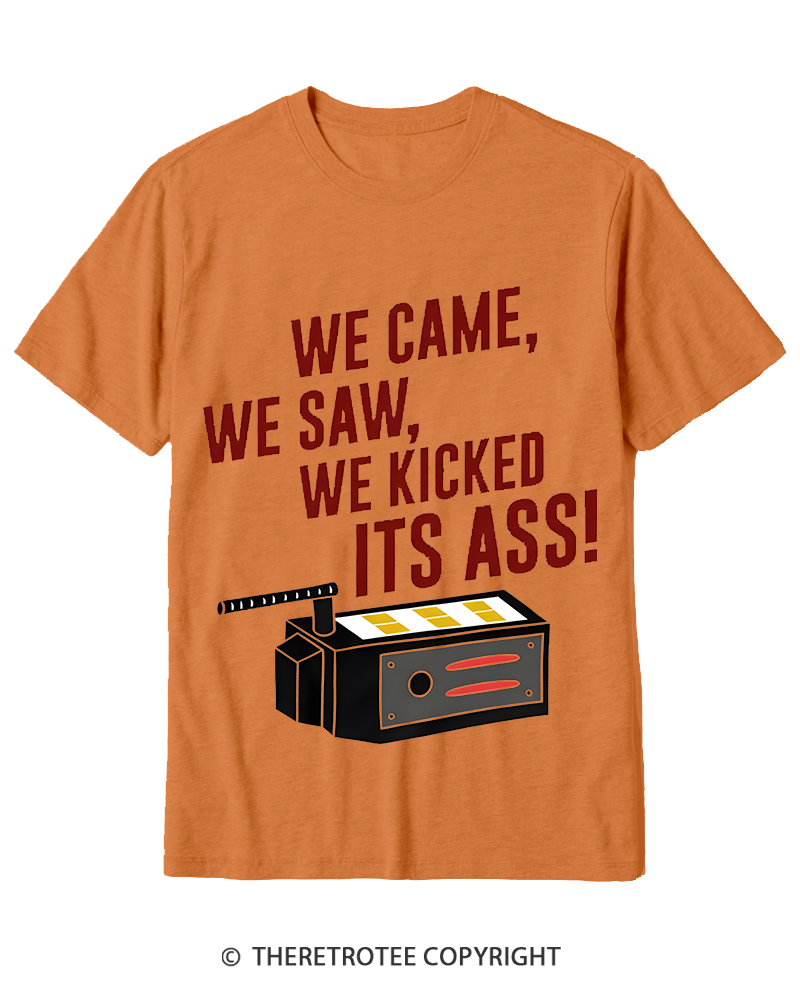 TheRetroTee We Came 1980s Cotton T-Shirt