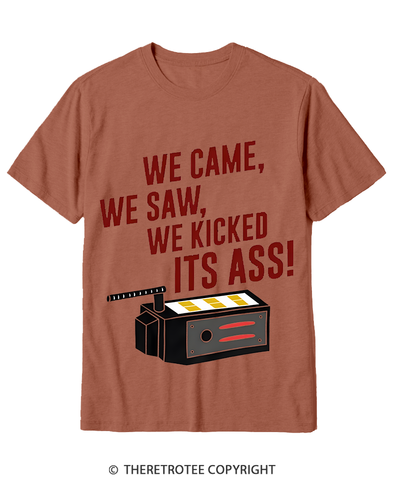 TheRetroTee We Came 1980s Cotton T-Shirt