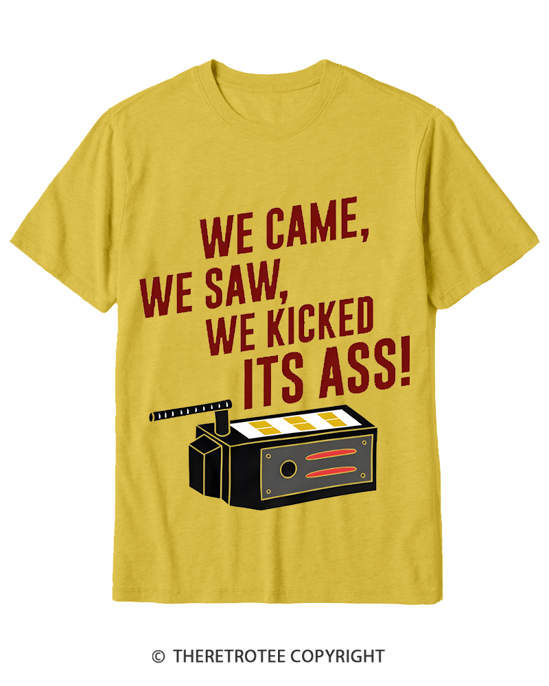 TheRetroTee We Came 1980s Cotton T-Shirt