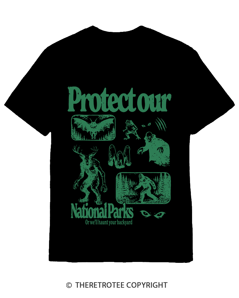 TheRetroTee Weirdcore Vampire and Weirdcore Vampire Cotton T-Shirt