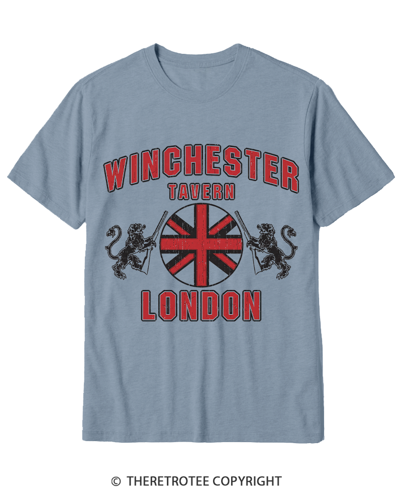 TheRetroTee Winchester Tavern 2000s Cotton T-Shirt