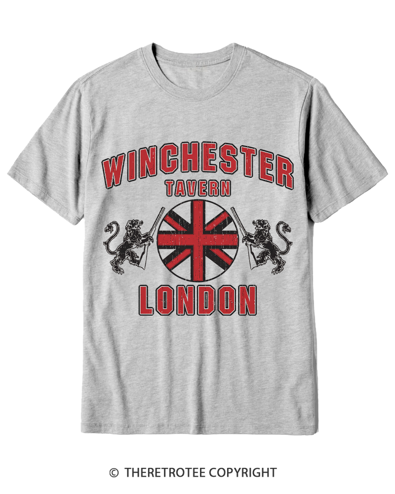 TheRetroTee Winchester Tavern 2000s Cotton T-Shirt