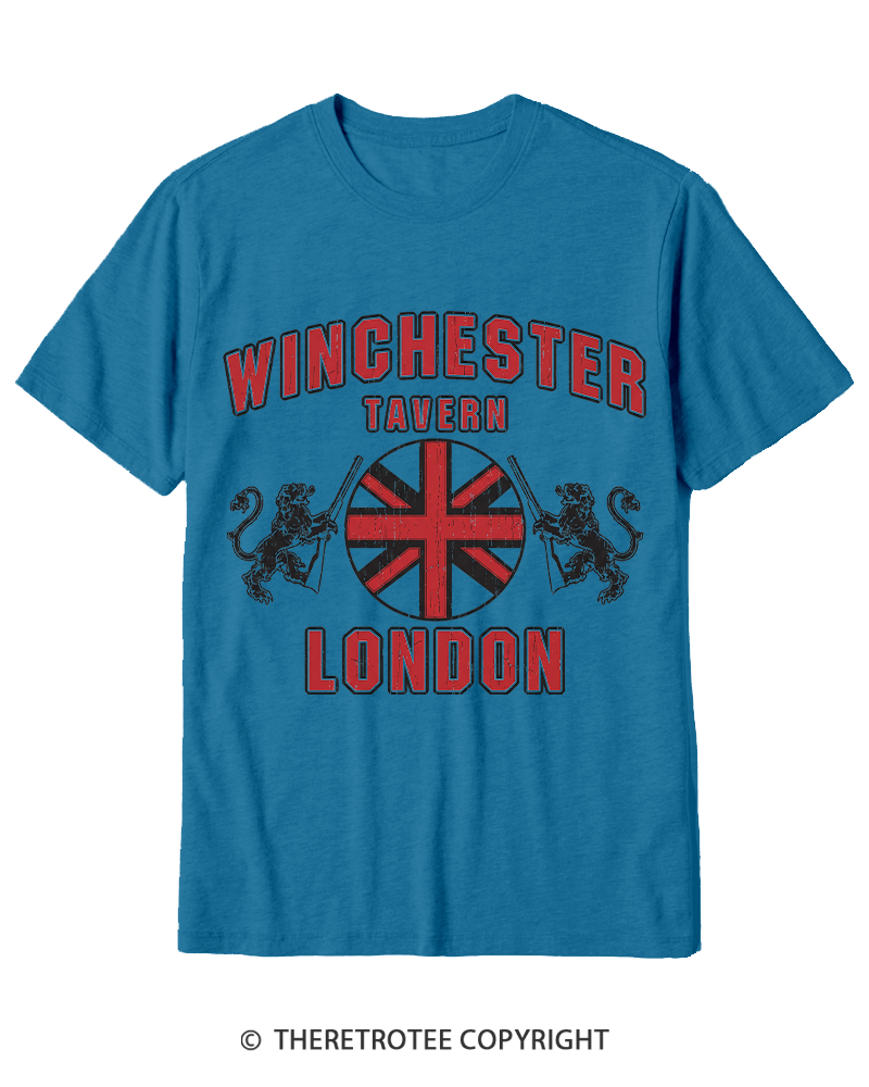 TheRetroTee Winchester Tavern 2000s Cotton T-Shirt