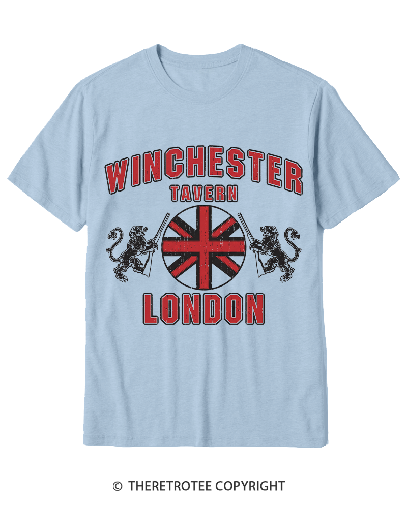 TheRetroTee Winchester Tavern 2000s Cotton T-Shirt