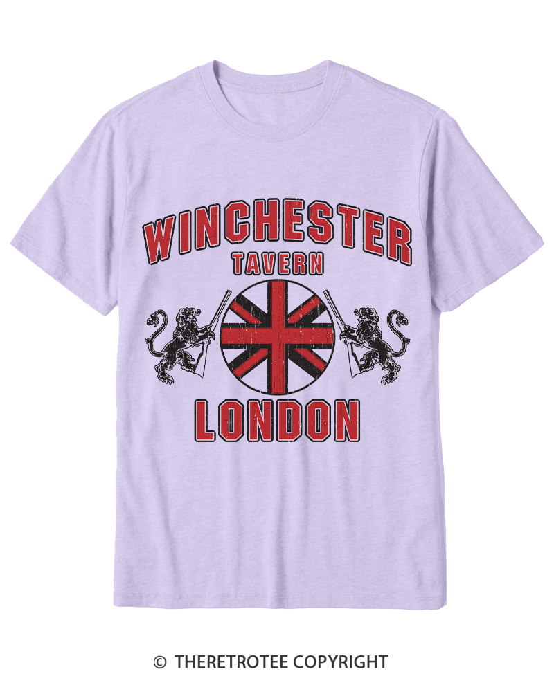 TheRetroTee Winchester Tavern 2000s Cotton T-Shirt