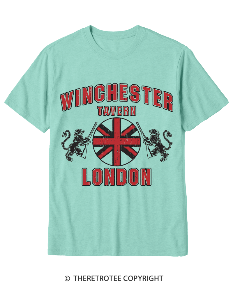 TheRetroTee Winchester Tavern 2000s Cotton T-Shirt