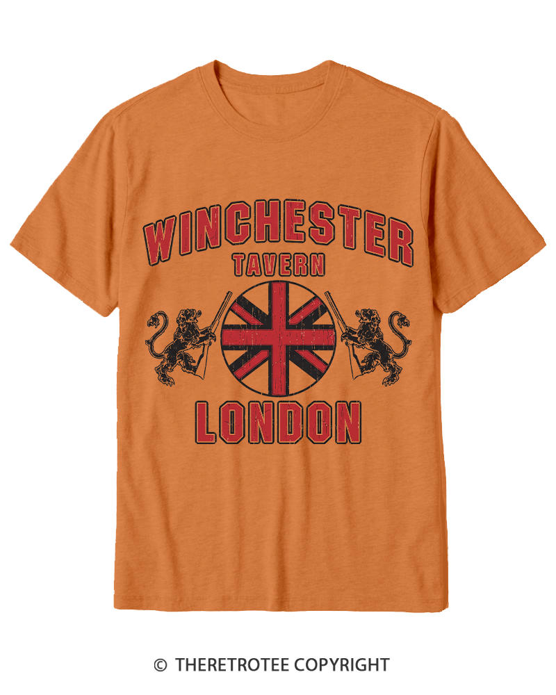 TheRetroTee Winchester Tavern 2000s Cotton T-Shirt