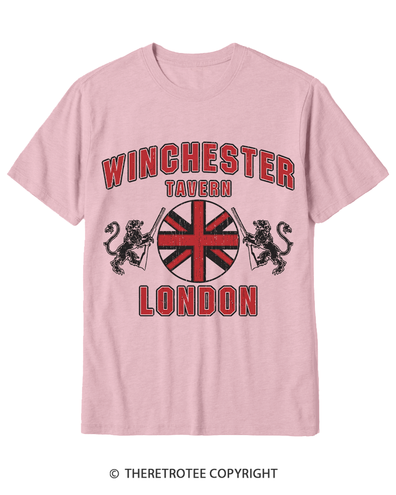 TheRetroTee Winchester Tavern 2000s Cotton T-Shirt