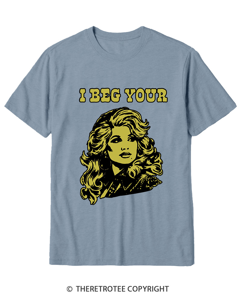 TheRetroTee I Beg Your 1970s Cotton T-Shirt