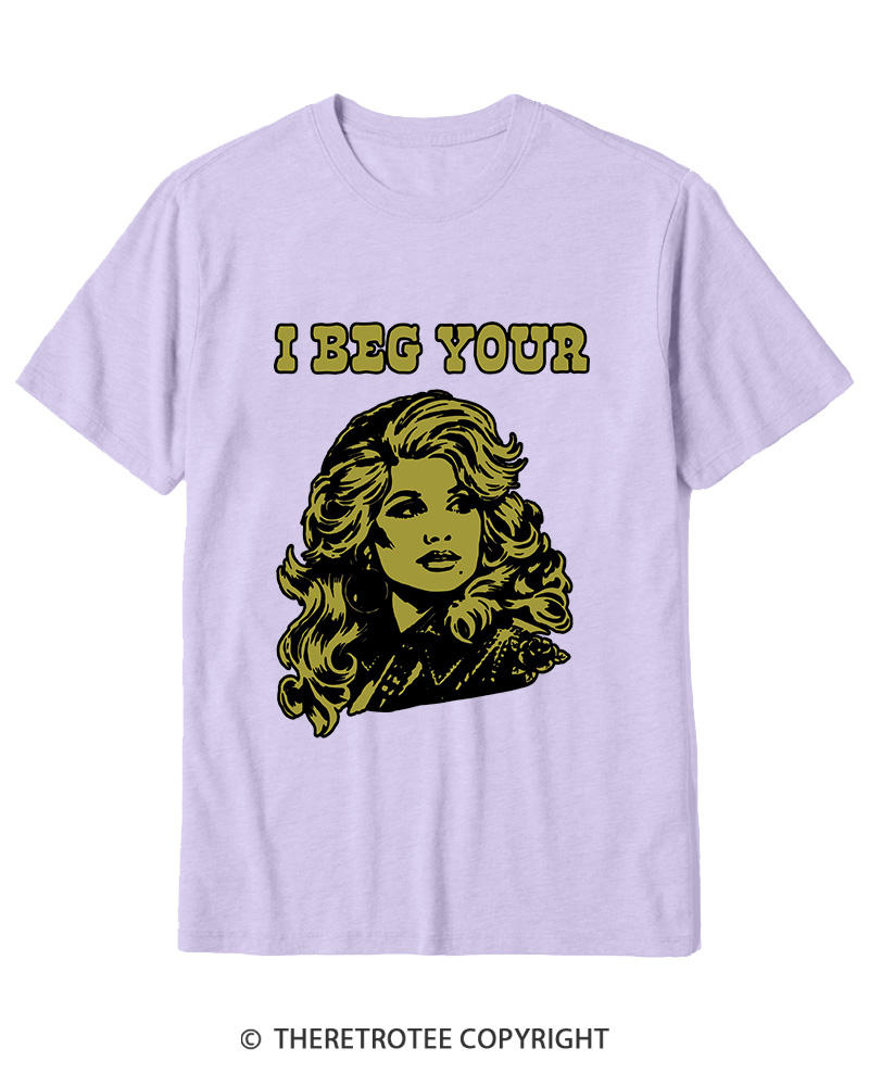 TheRetroTee I Beg Your 1970s Cotton T-Shirt