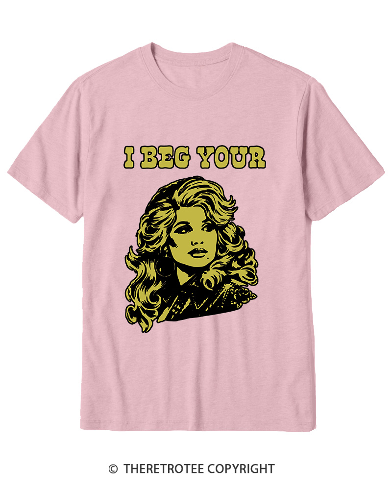 TheRetroTee I Beg Your 1970s Cotton T-Shirt