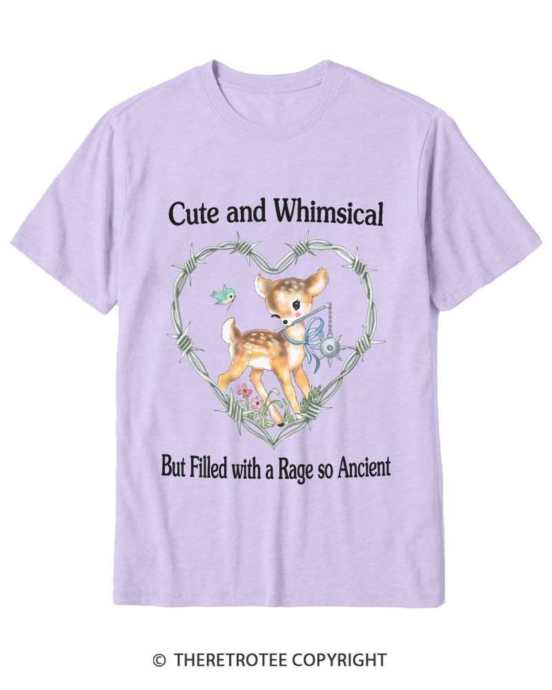 TheRetroTee Cute And Whimsical 1970s Cotton T-Shirt