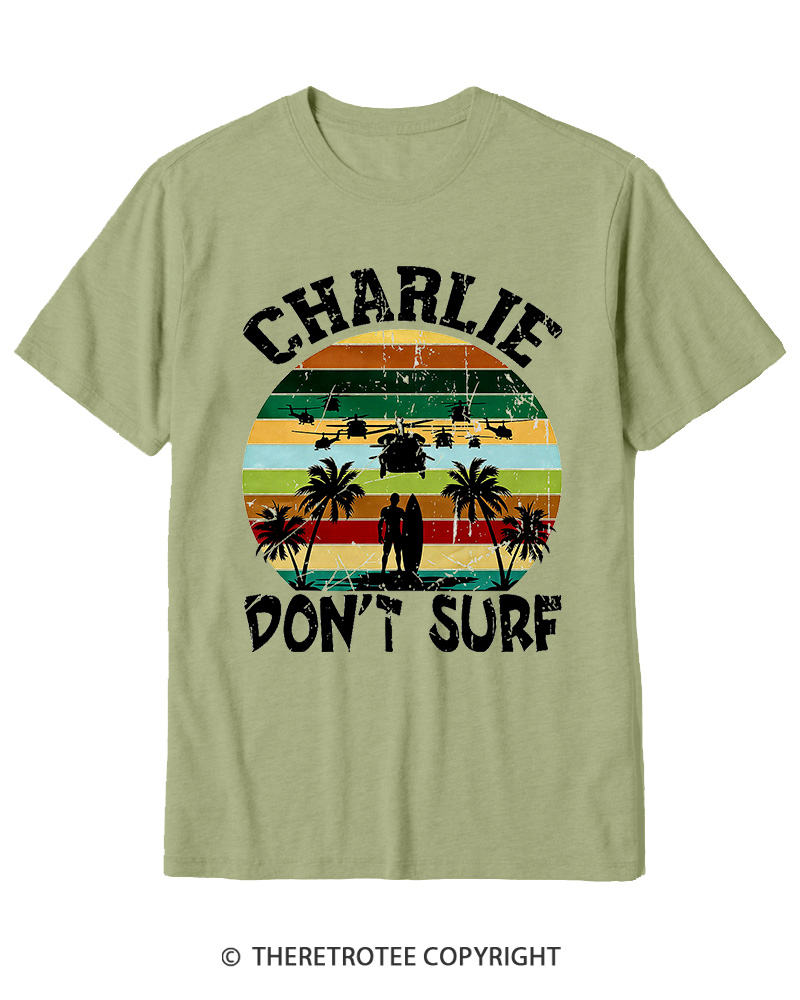 TheRetroTee Don't Surf 1970s Cotton T-Shirt