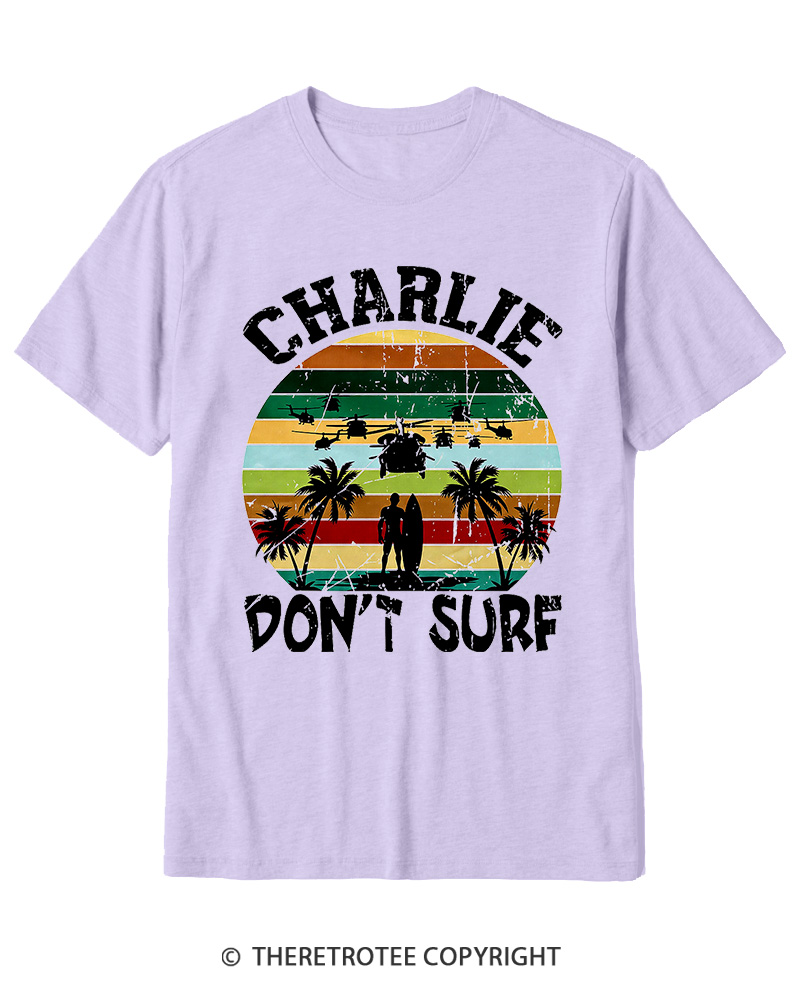 TheRetroTee Don't Surf 1970s Cotton T-Shirt