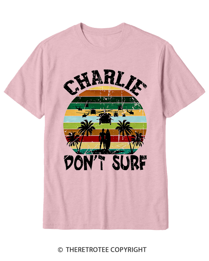 TheRetroTee Don't Surf 1970s Cotton T-Shirt