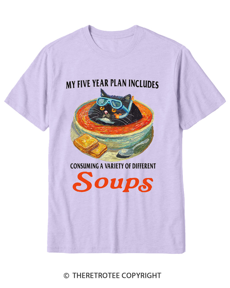 TheRetroTee Five Year Plan 1980s Cotton T-Shirt