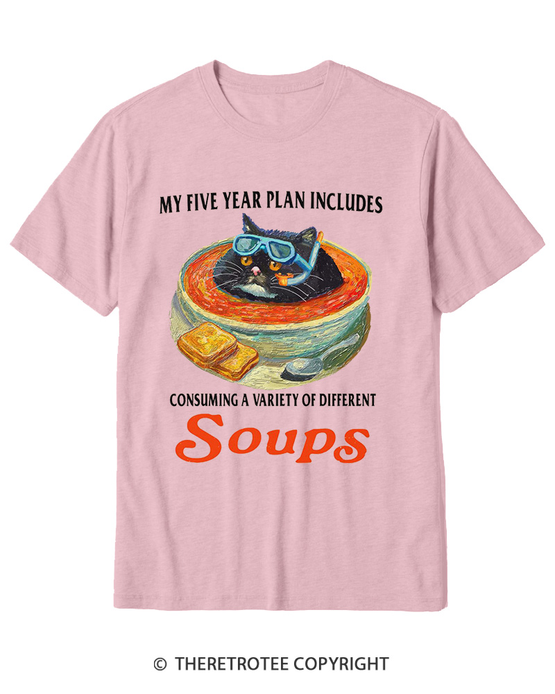 TheRetroTee Five Year Plan 1980s Cotton T-Shirt