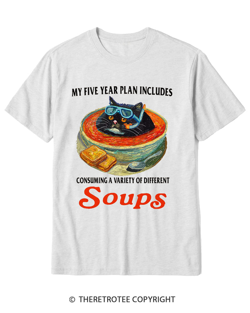 TheRetroTee Five Year Plan 1980s Cotton T-Shirt