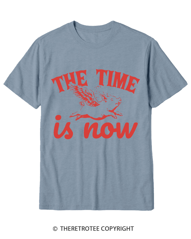 TheRetroTee When Pigs Fly 1990s Cotton T-Shirt