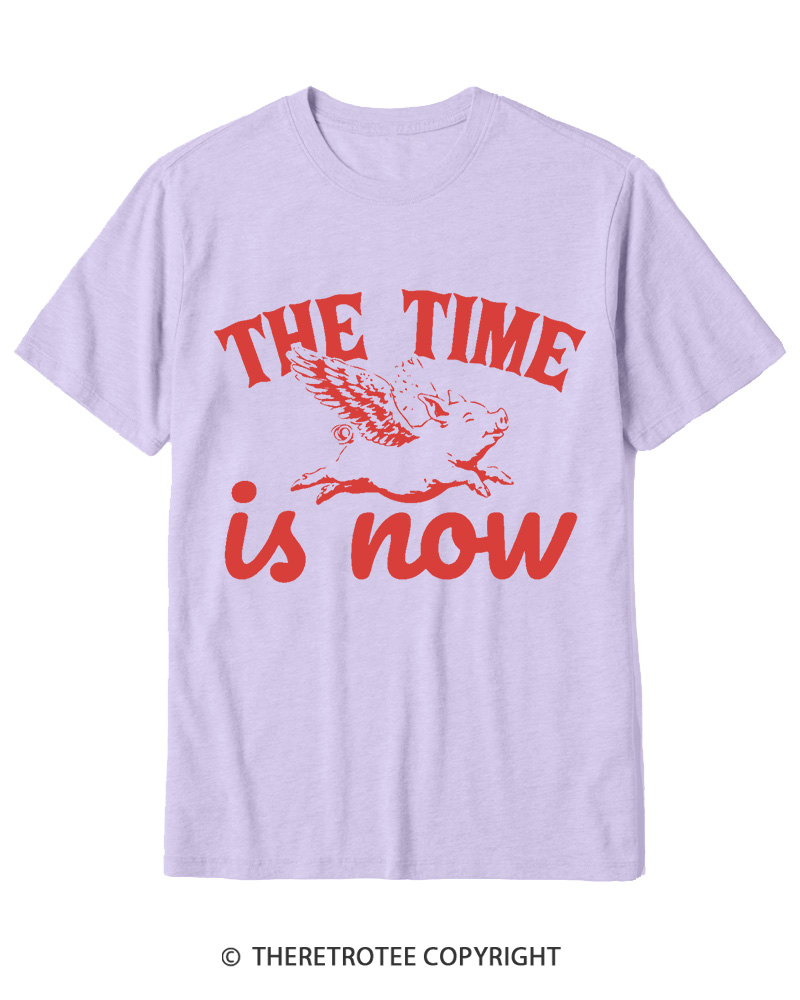TheRetroTee When Pigs Fly 1990s Cotton T-Shirt