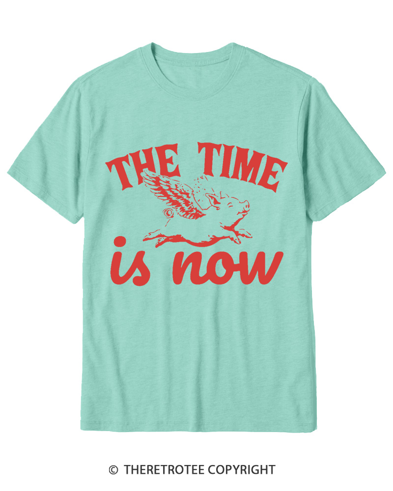 TheRetroTee When Pigs Fly 1990s Cotton T-Shirt