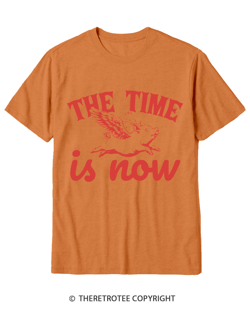 TheRetroTee When Pigs Fly 1990s Cotton T-Shirt