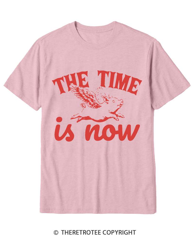 TheRetroTee When Pigs Fly 1990s Cotton T-Shirt