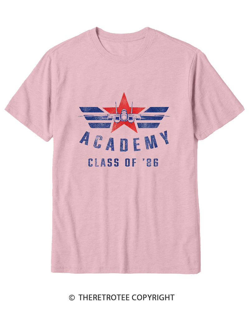 TheRetroTee Academy '86 1980s Cotton T-Shirt