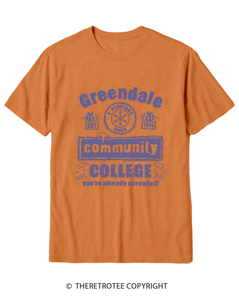 TheRetroTee You're Already Accepted Vintage Graphic Cotton T-Shirt