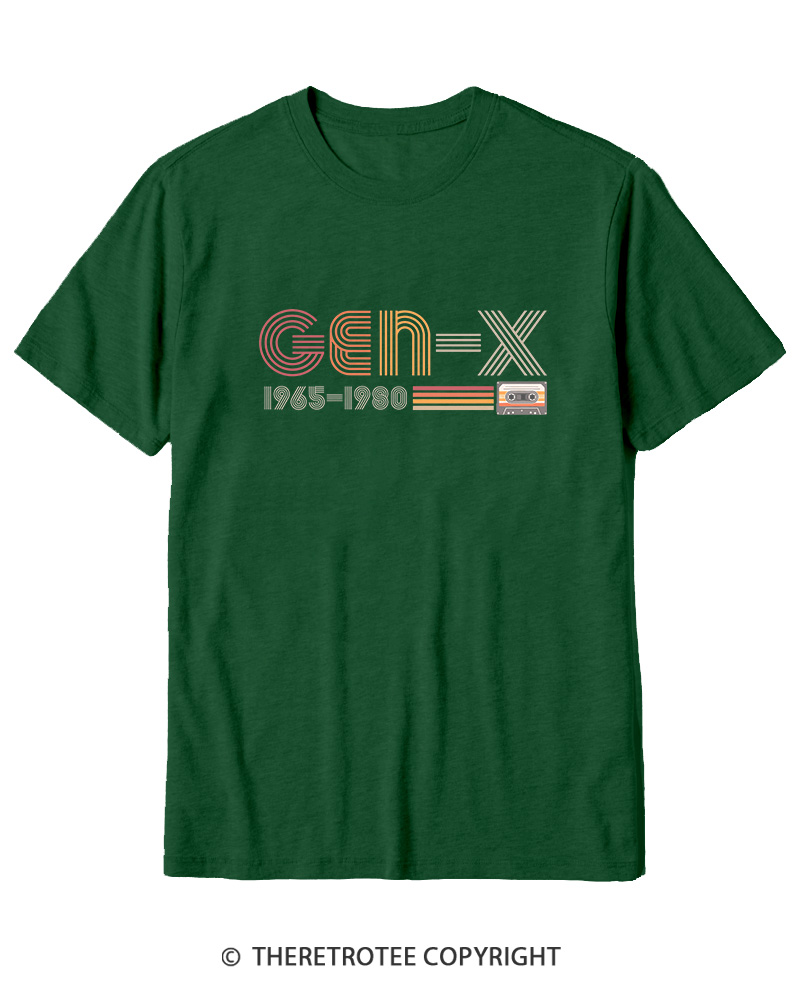 TheRetroTee Retro Gen X Cotton T-Shirt