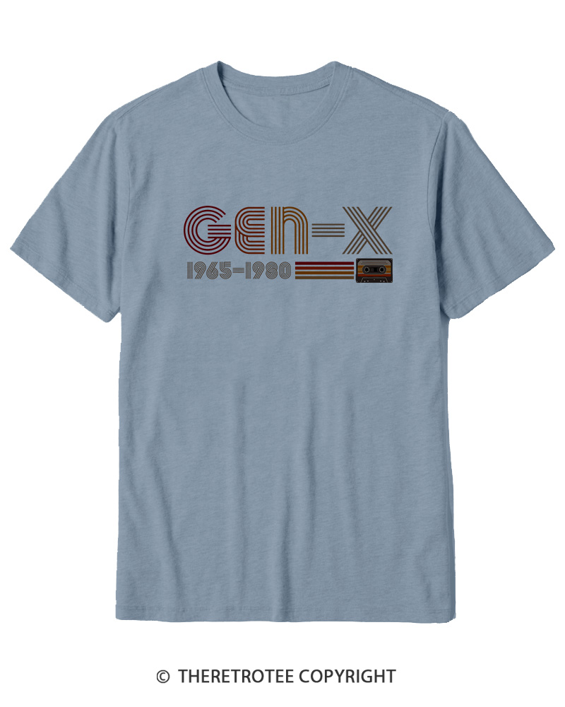 TheRetroTee Retro Gen X Cotton T-Shirt