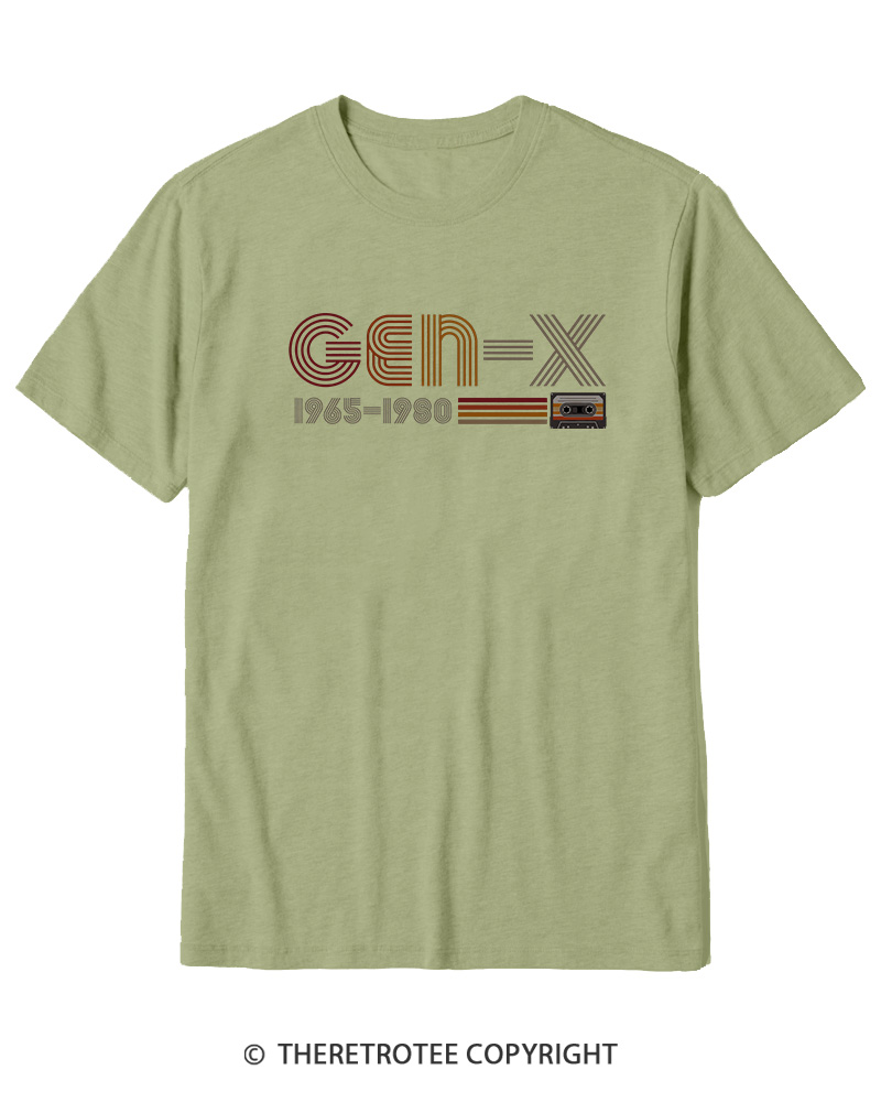 TheRetroTee Retro Gen X Cotton T-Shirt