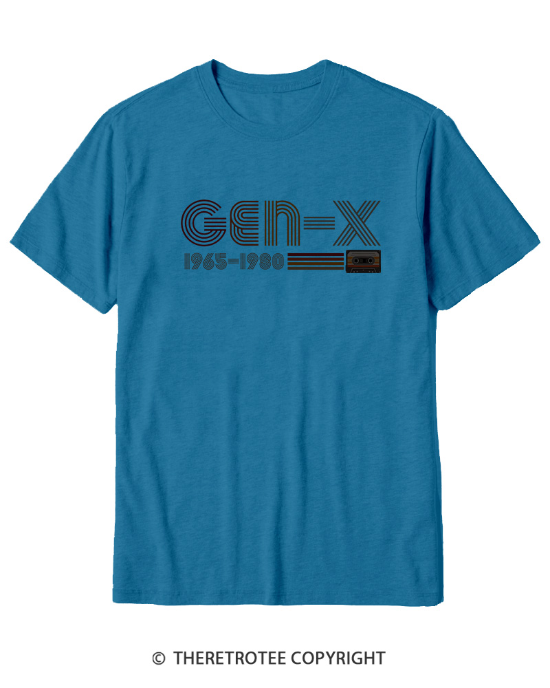 TheRetroTee Retro Gen X Cotton T-Shirt
