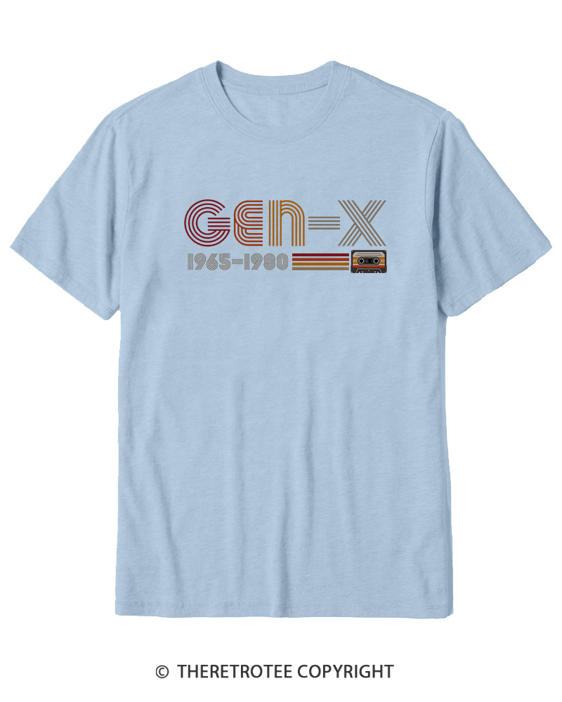 TheRetroTee Retro Gen X Cotton T-Shirt